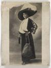 (MUSIC--MINSTRELSY AND VAUDEVILLE.) GUNN, LOUISE JACKSON. Archive of vintage photographs of black Vaudeville and Minstrel performers, f